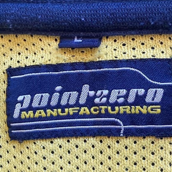 Point Zero Manufacturing Polo Shirt Sz Large - Picture 5 of 5